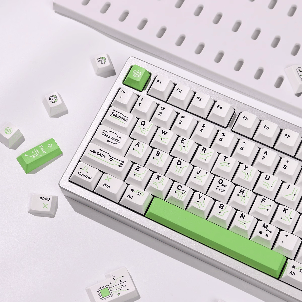 Keycap CMK PBT Electric Circuit PBT Dye-sub Cherry Profile