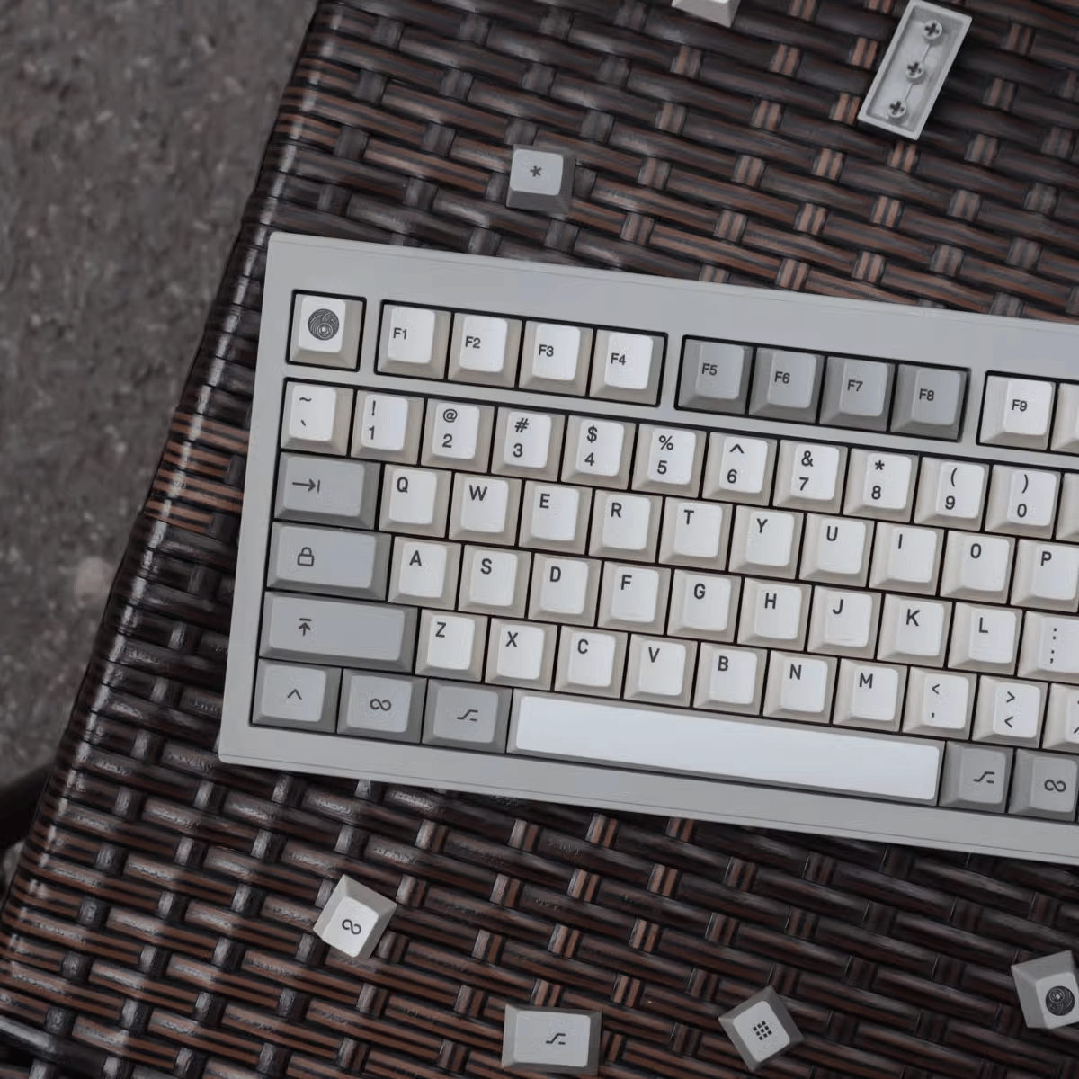 Keycap CMK PBT Retro Minimalist