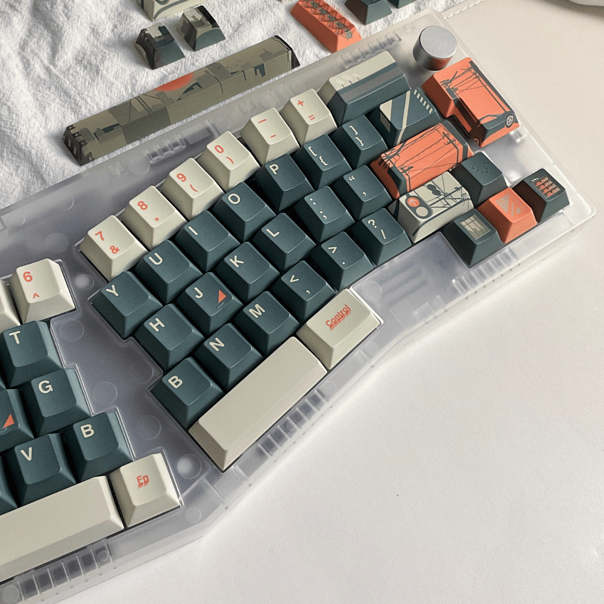 Keycap CMK City Shadow PBT Dye-sub Cherry Profile