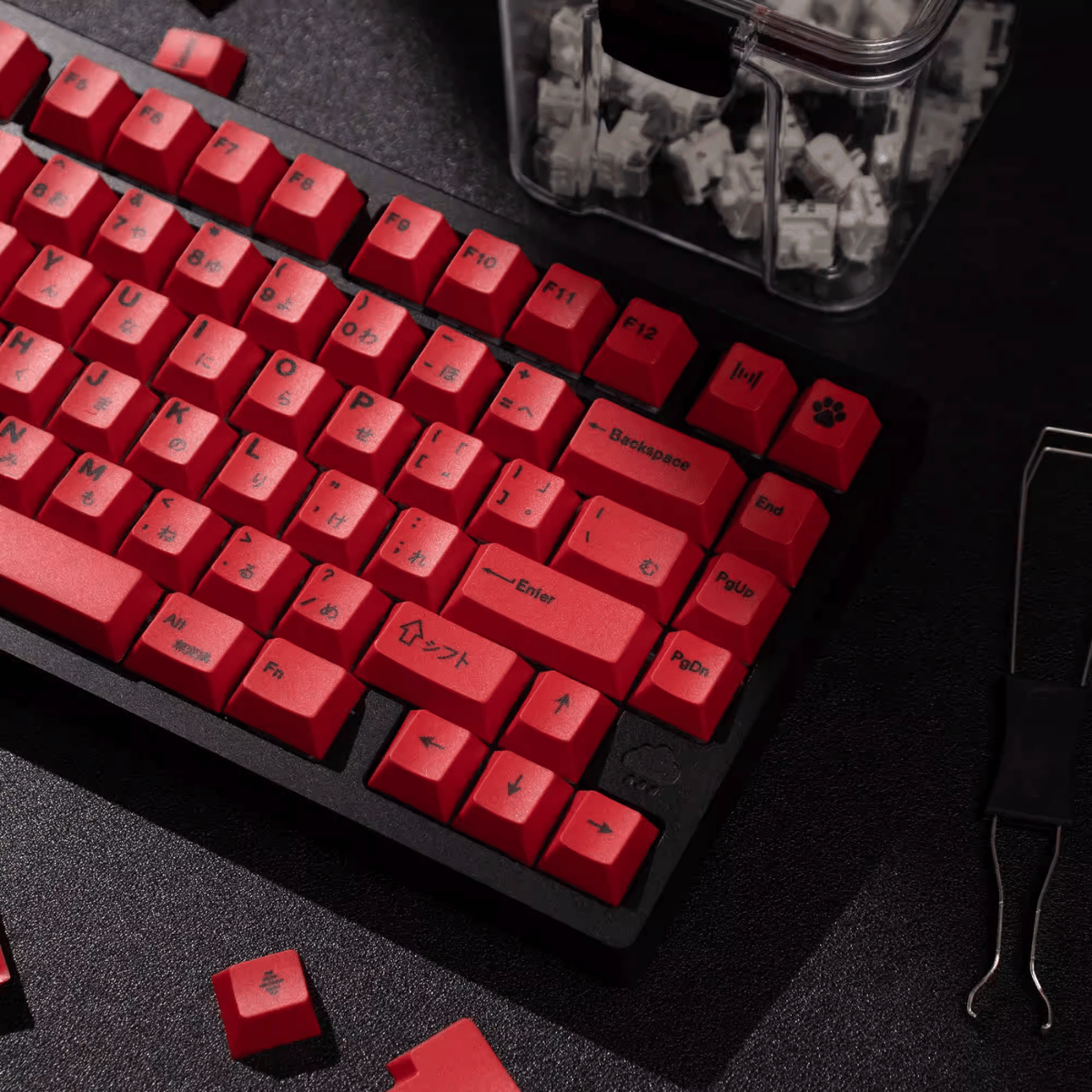 Keycap CMK PBT Minimalist Red