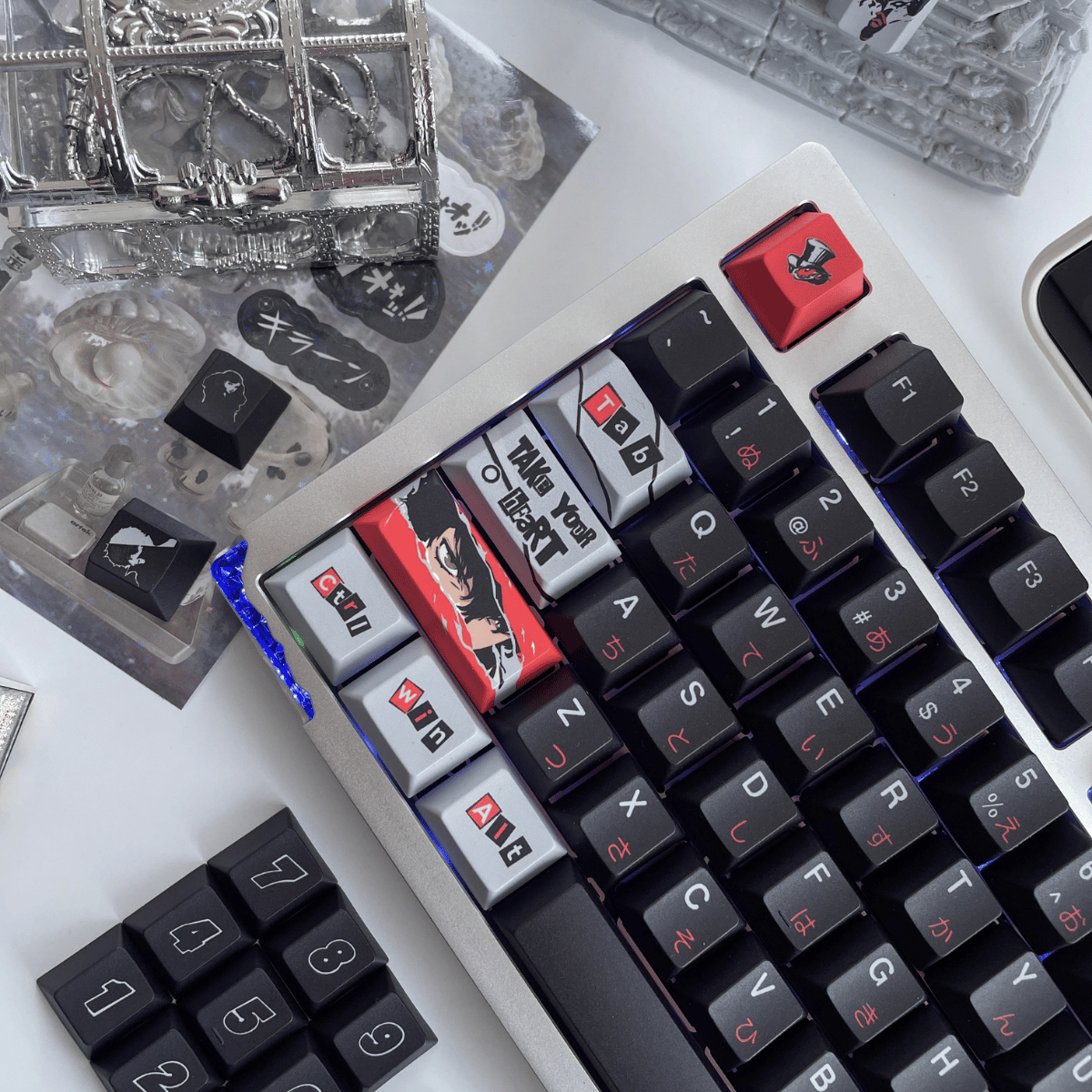 Keycap Persona 5 Royal PBT Dye-sub Cherry Profile