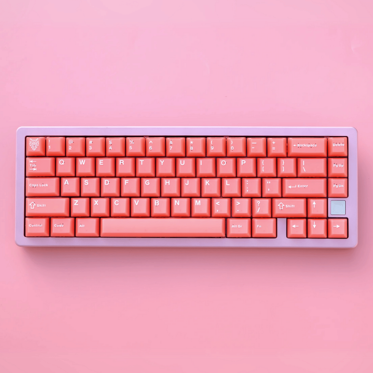 Keycap Aifei Semi-transparent Orange Red ABS Double-shot Cherry Profile