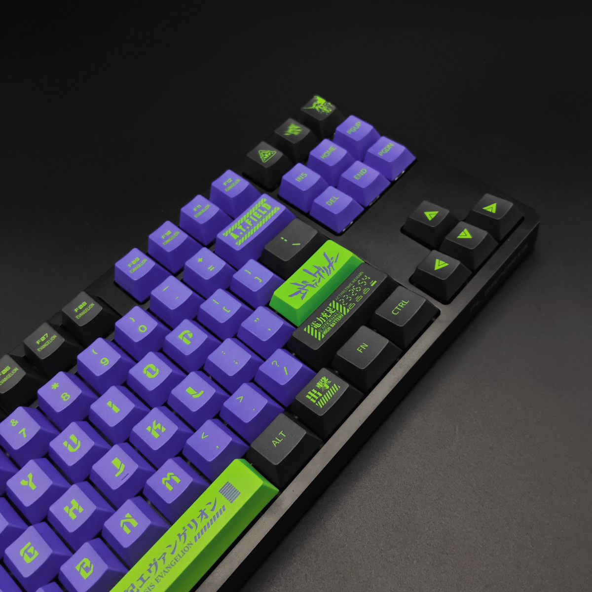 Keycap Eva-01 PBT Dye-sub Cherry Profile