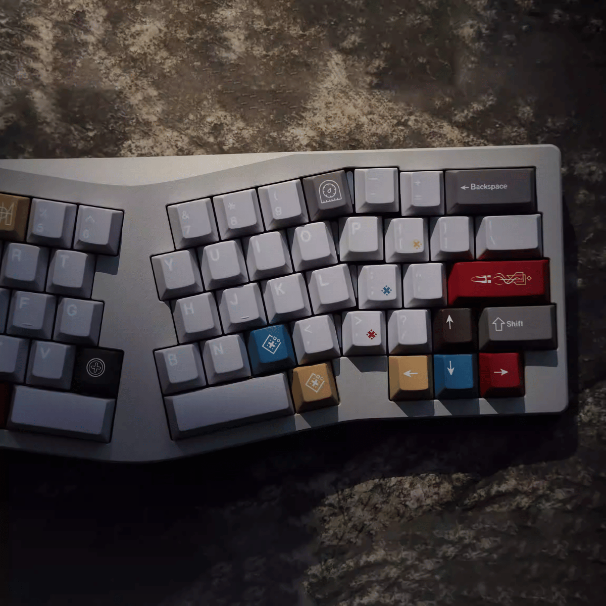 Keycap NDN Mechanic Factory PBT Dye-sub Cherry Profile