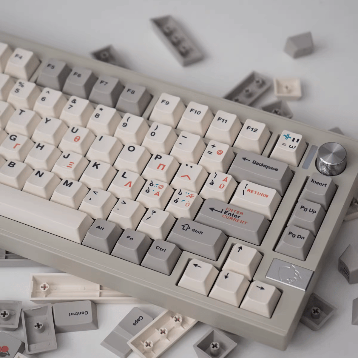 Keycap CMK PBT Retro 9009 PBT Dye-sub Cherry Profile