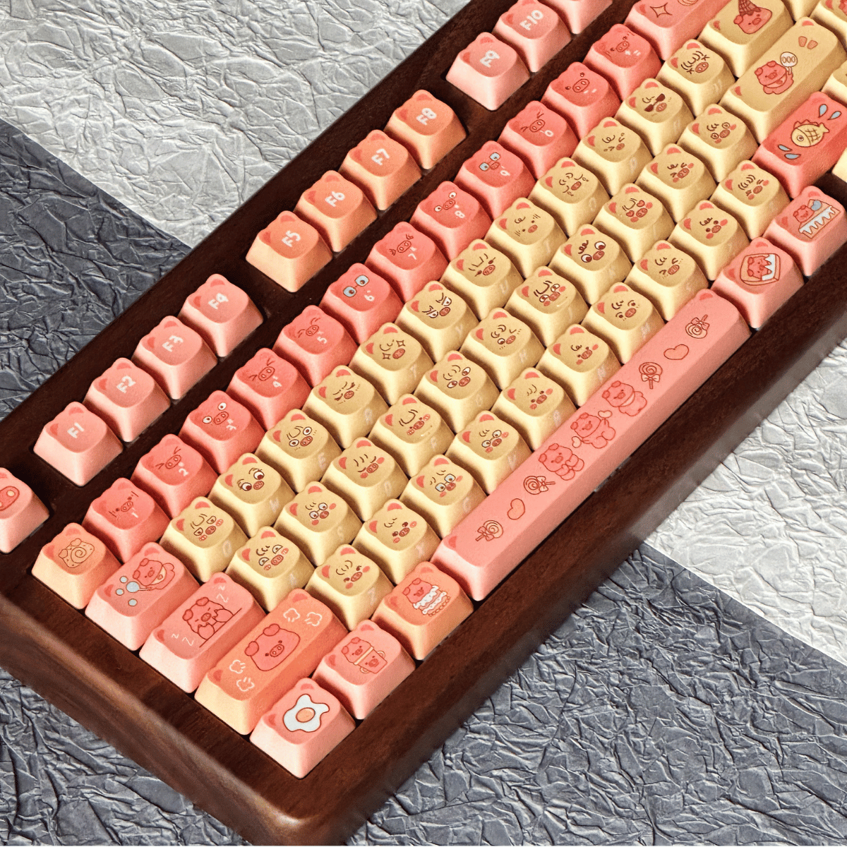 Keycap NDN Dessert Pig PBT Dye-sub PDA Profile