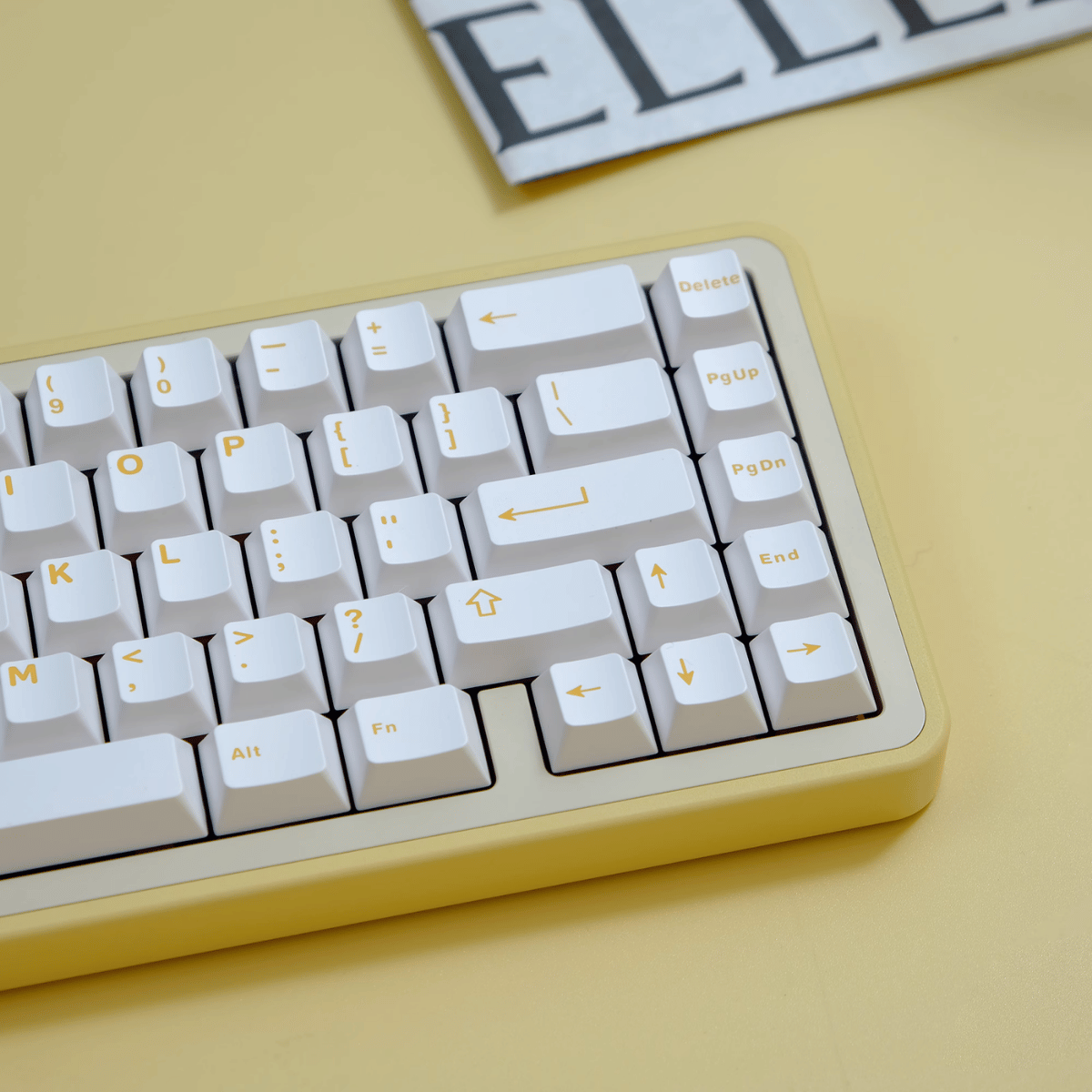 Keycap Aifei ABS Color on White ABS Double-shot Cherry Profile