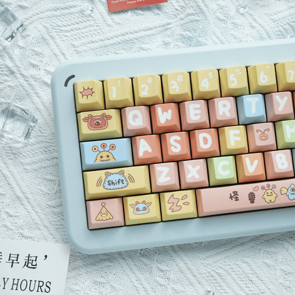 Keycap Monster PBT Dye-sub Cherry Profile