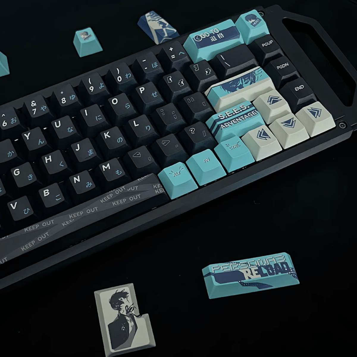 Keycap Persona 3 Reload PBT Dye-sub Cherry Profile