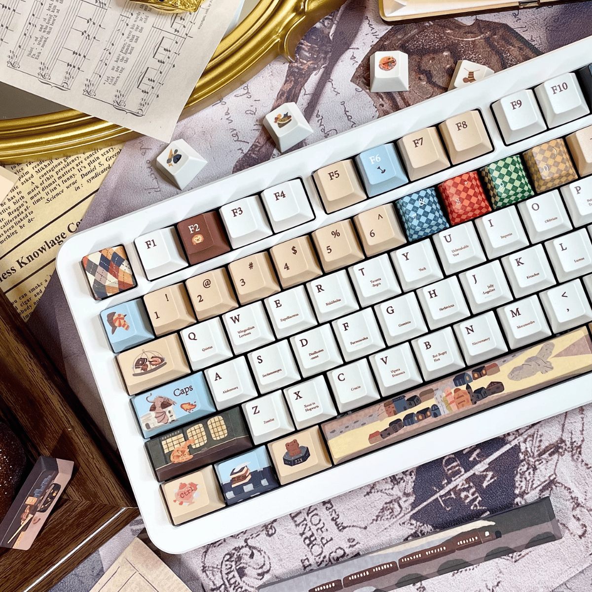 Keycap Diagon Alley PBT Dye-sub Cherry Profile