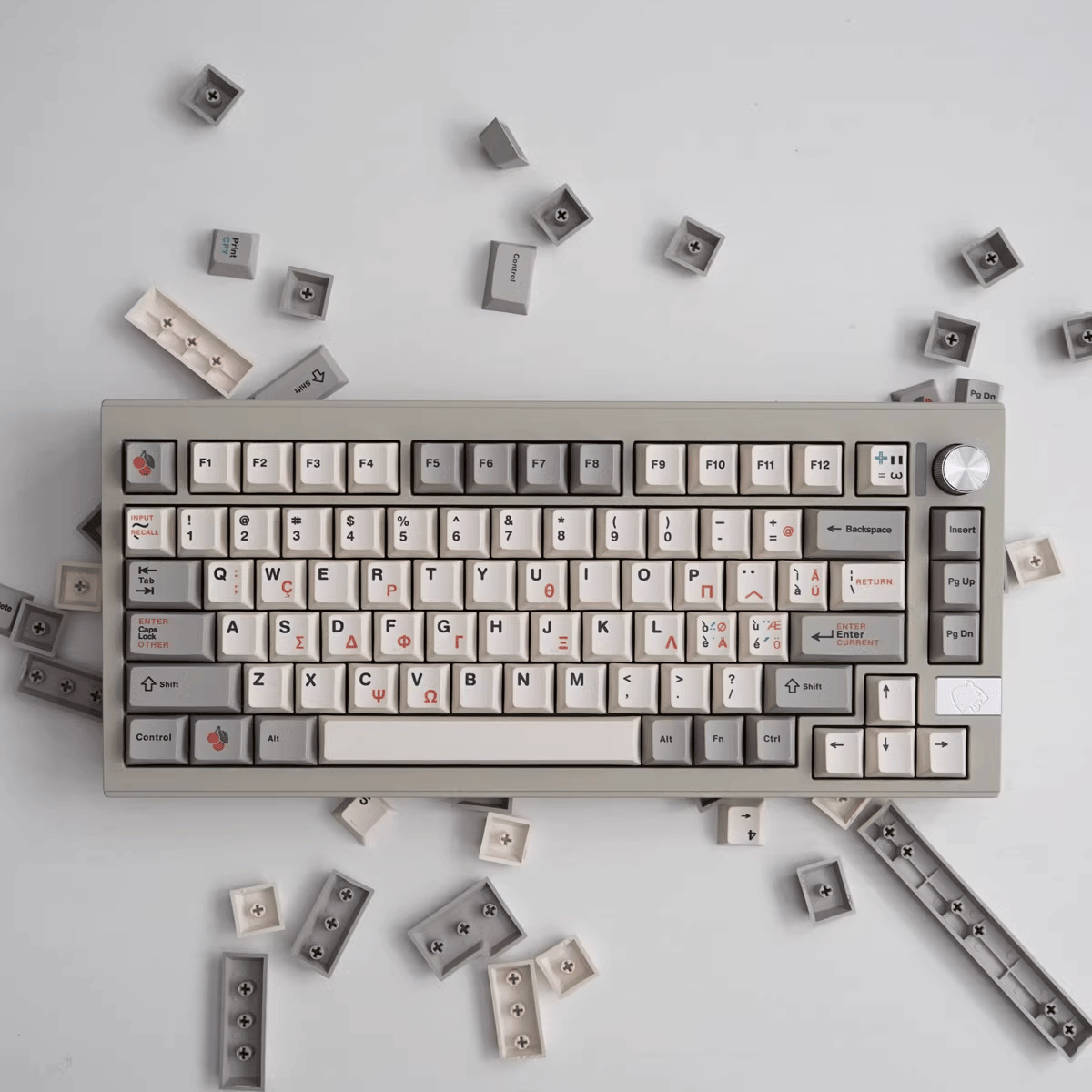 Keycap CMK PBT Retro 9009 PBT Dye-sub Cherry Profile
