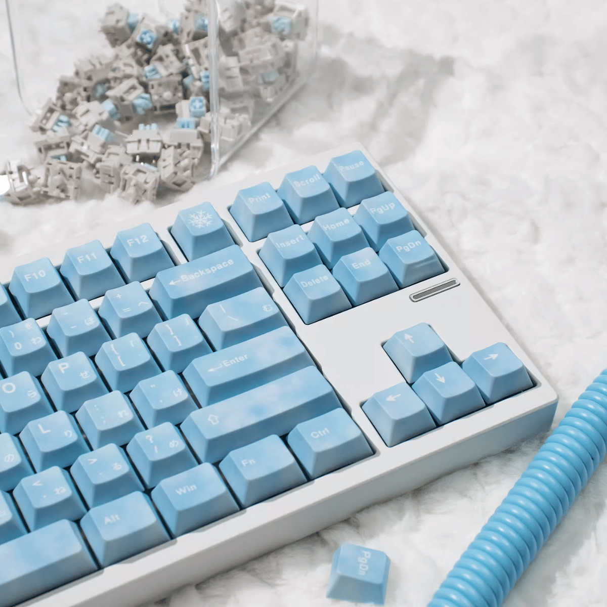 Keycap CMK Zashiki Warashi PBT Dye-sub Cherry Profile