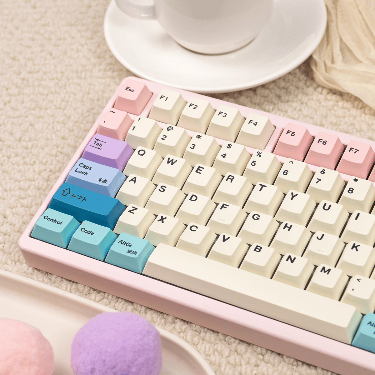 Keycap CMK Fairy R2 PBT Dye-sub Cherry Profile
