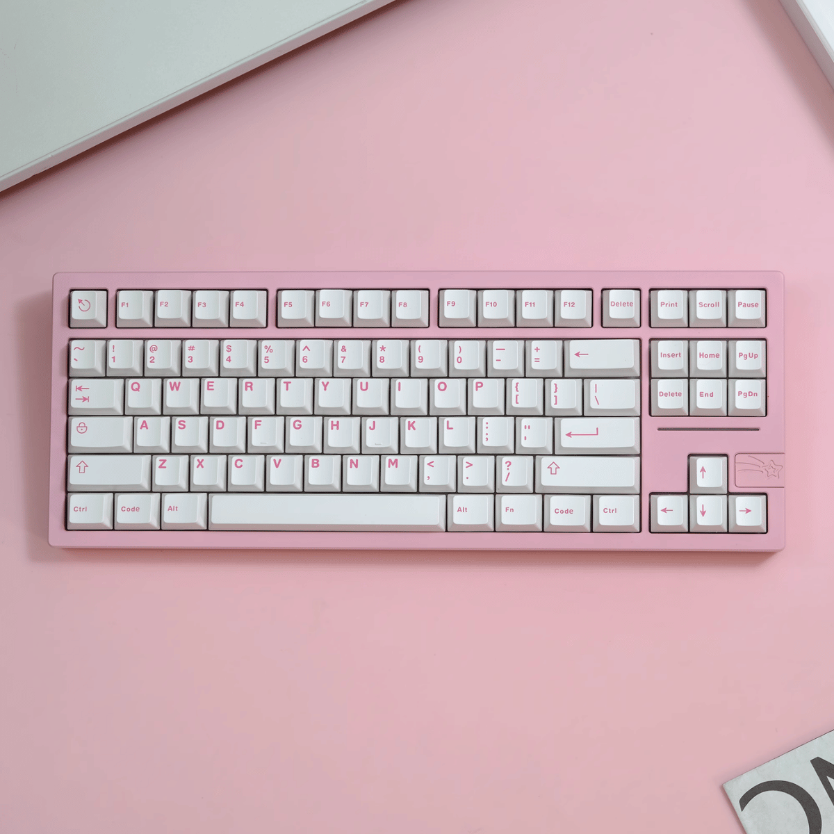 Keycap Aifei ABS Color on White ABS Double-shot Cherry Profile