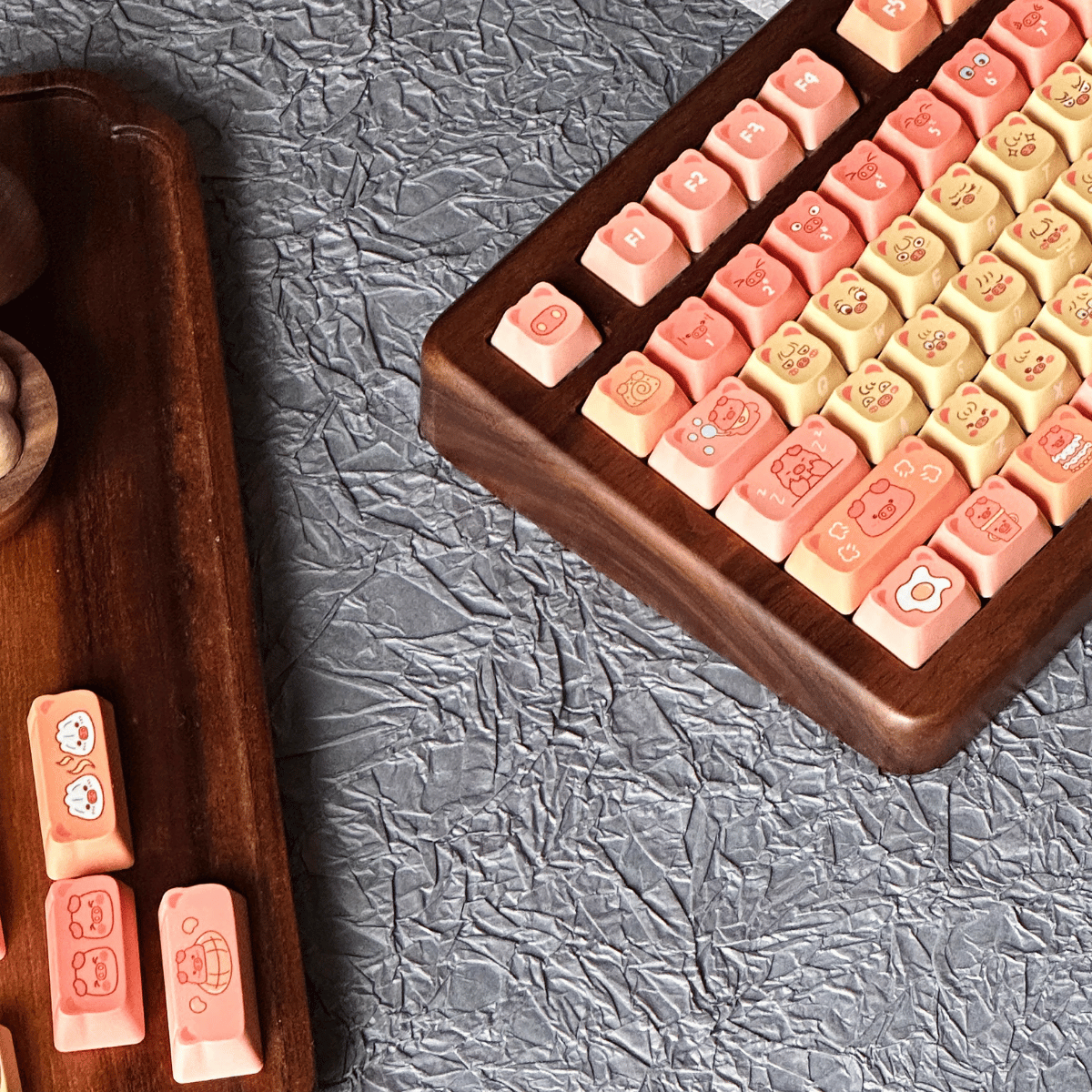 Keycap NDN Dessert Pig PBT Dye-sub PDA Profile