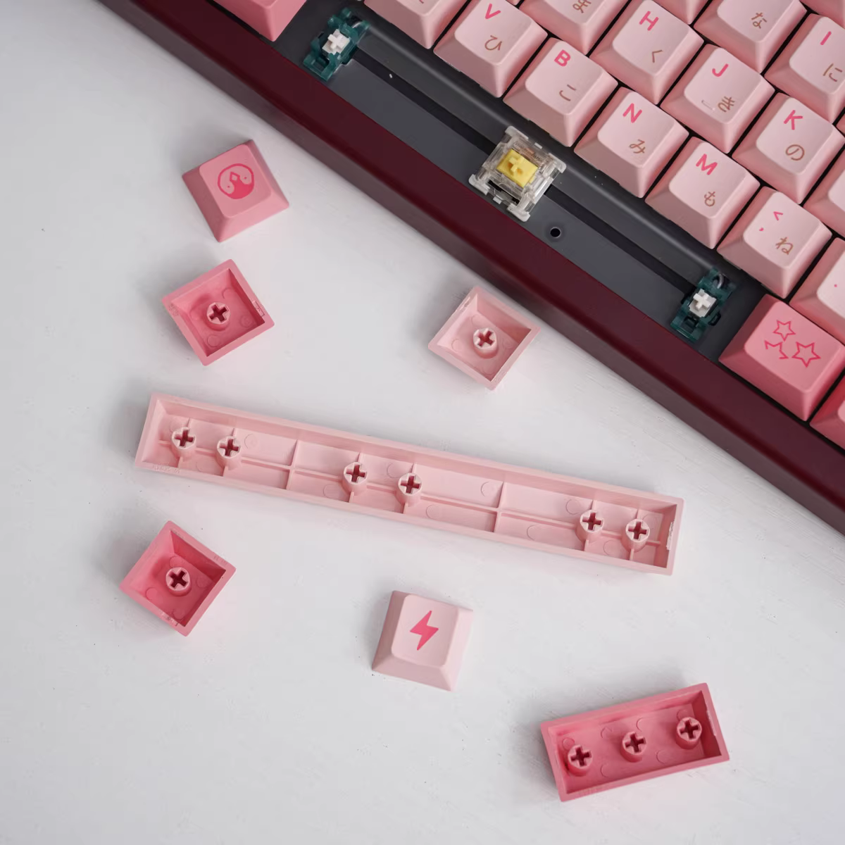 Keycap CMK PBT Aniya Family PBT Dye-sub Cherry Profile