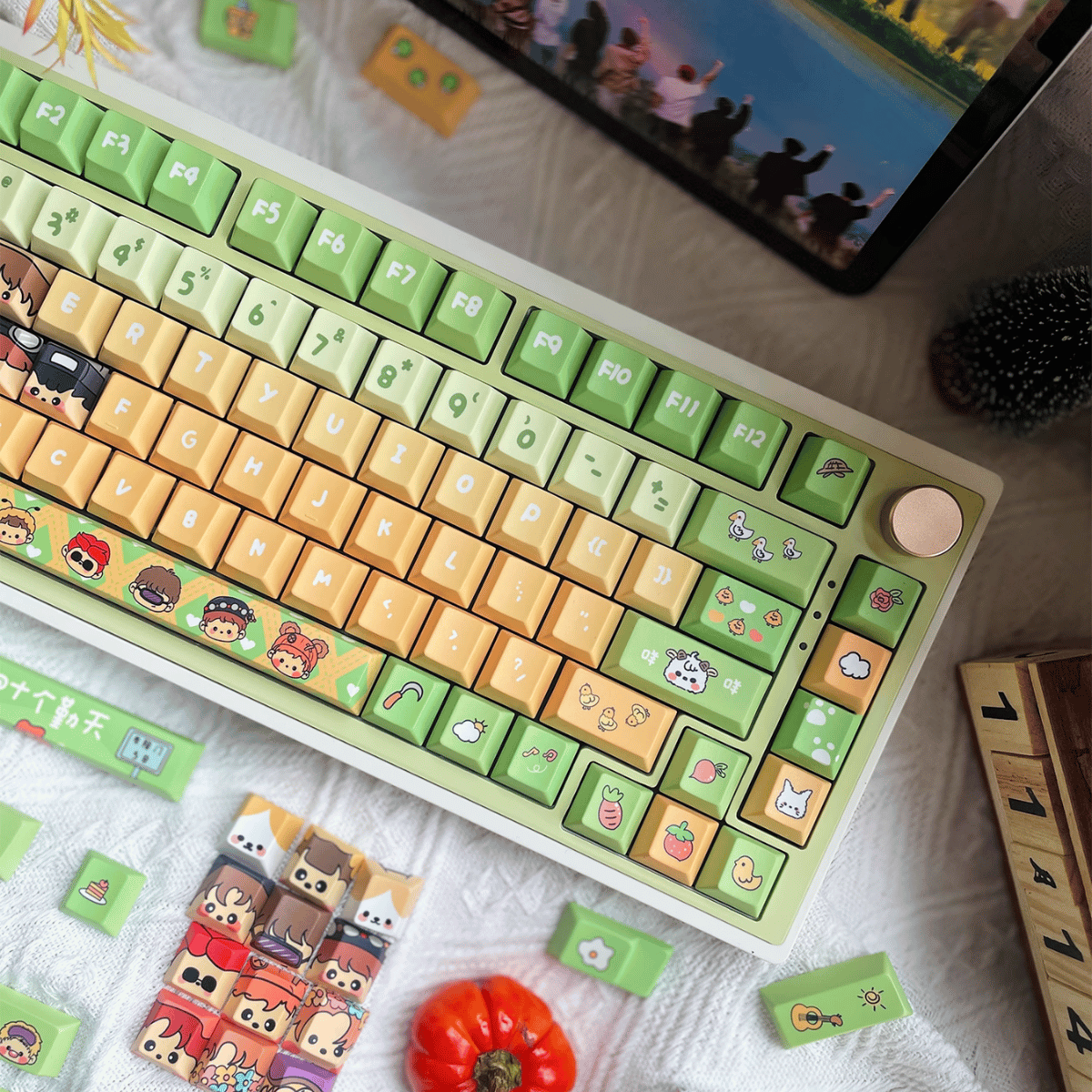 Keycap Farmer PBT Dye-sub Cherry Profile