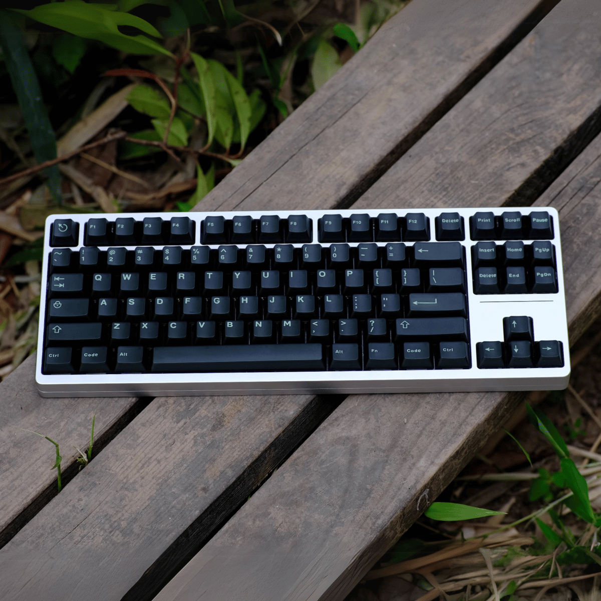 Keycap Aifei ABS Semi-transparent Dark Green ABS Double-shot Cherry Profile