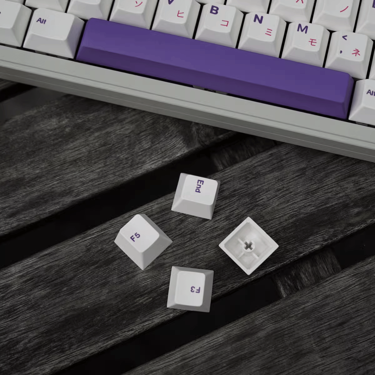 Keycap CMK PBT Purple Rose