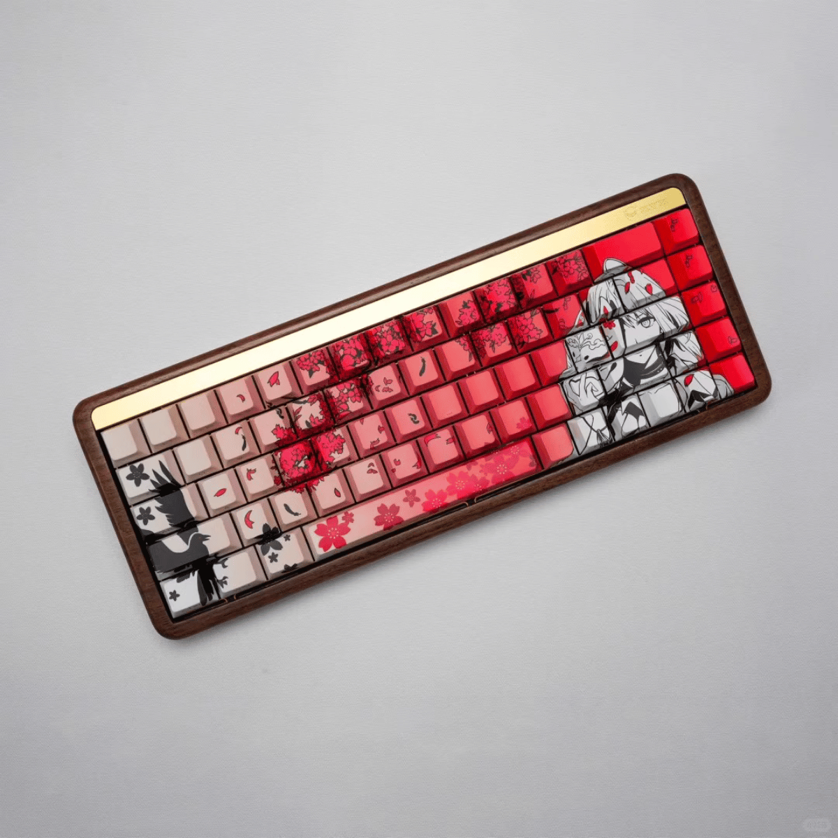 Keycap CMK Makima Fox Masked PBT Dye-sub Cherry Profile