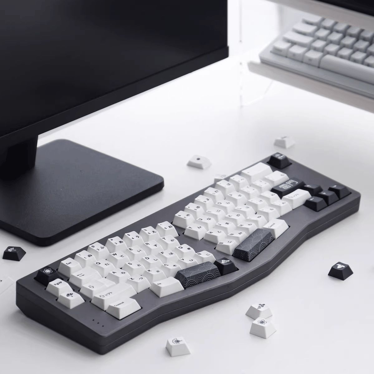 Keycap CMK PBT Kaminarimon PBT Dye-sub Cherry Profile