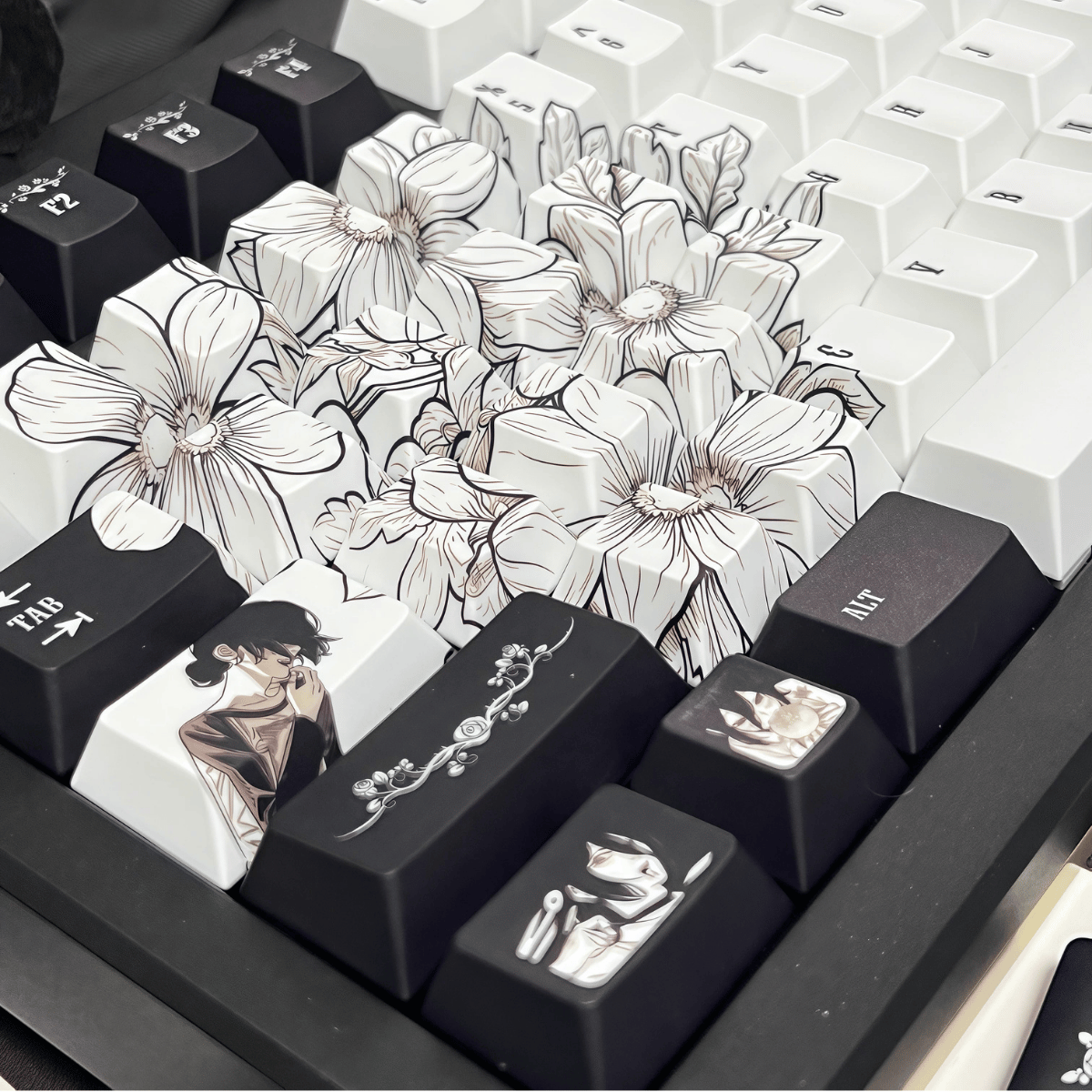Keycap Reze PBT Dye-sub Cherry Profile