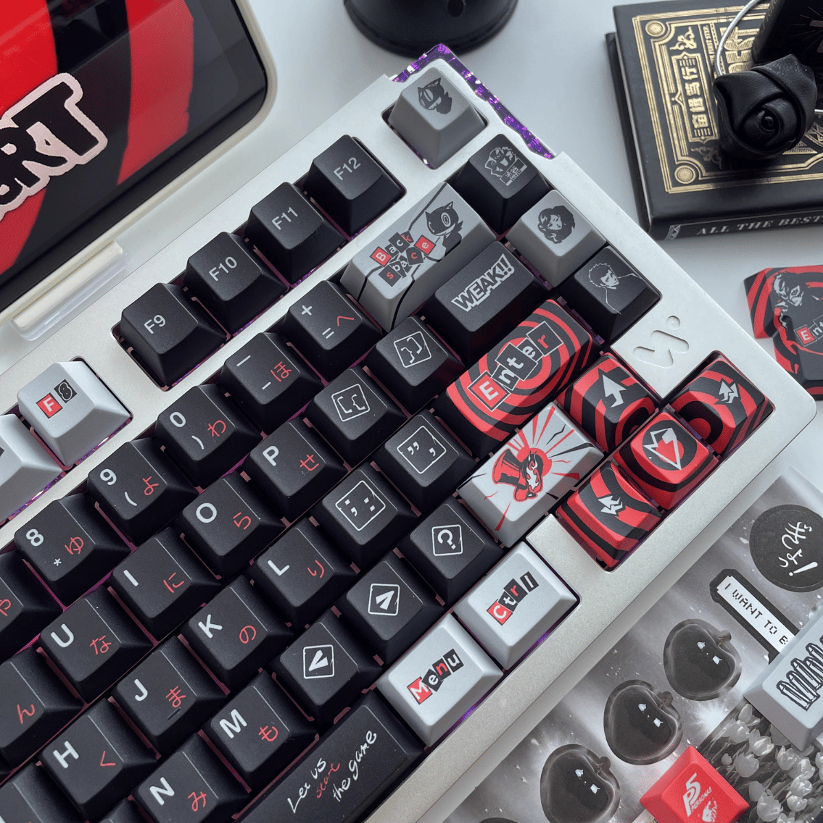 Keycap Persona 5 Royal PBT Dye-sub Cherry Profile
