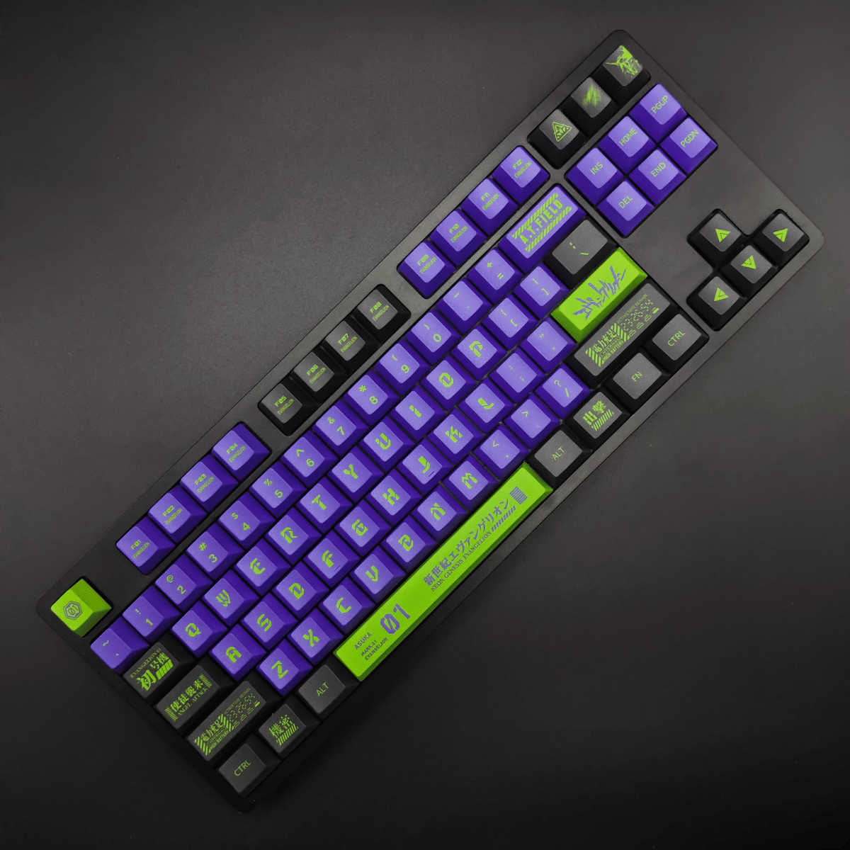Keycap Eva-01 PBT Dye-sub Cherry Profile