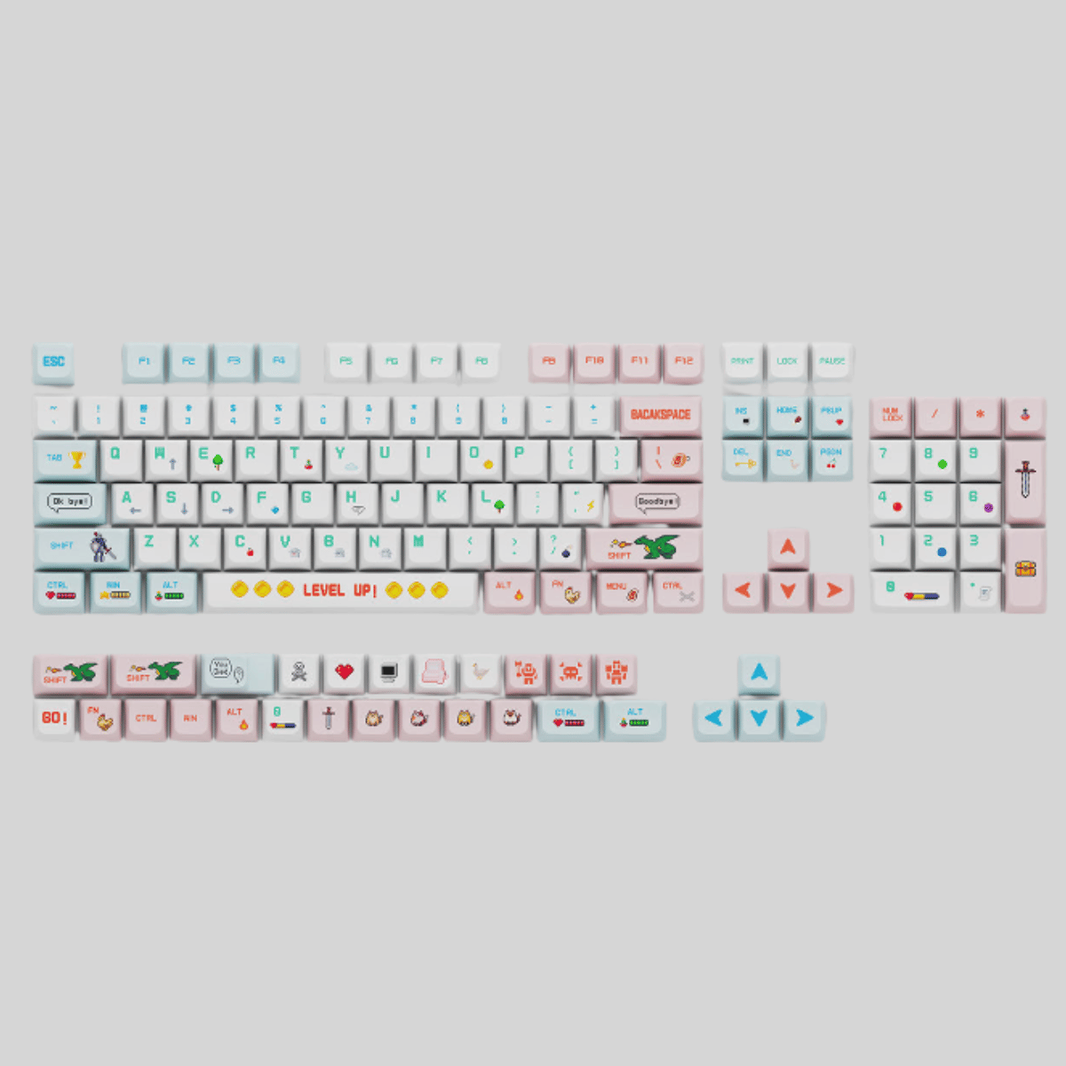 Keycap XDA PBT Pixel Brave