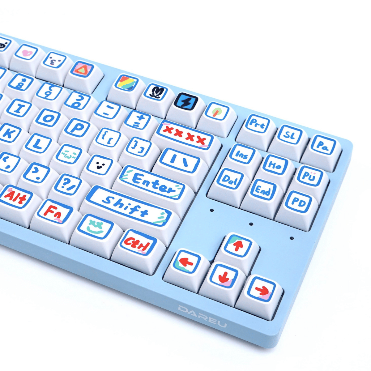 Keycap XDA PBT Doodle Painting