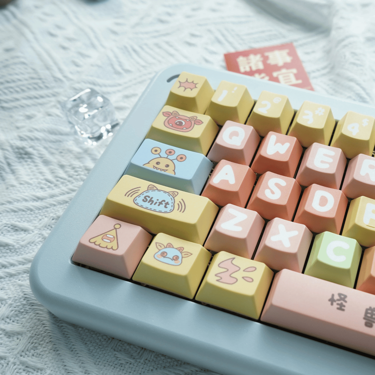 Keycap Monster PBT Dye-sub Cherry Profile