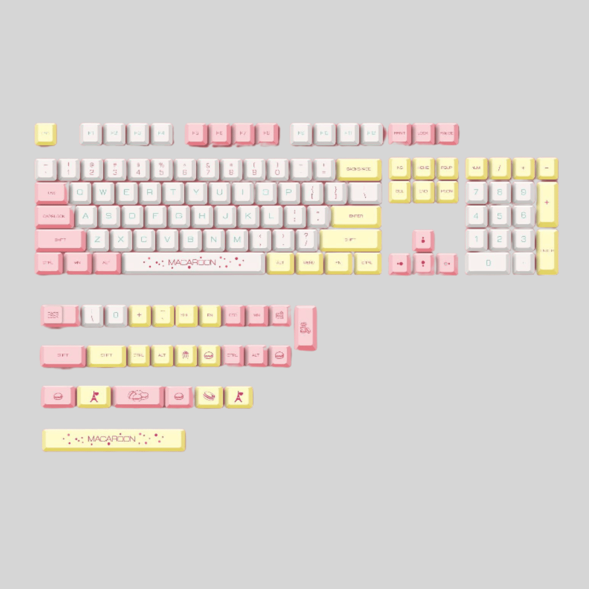 Keycap XDA PBT Macaroon