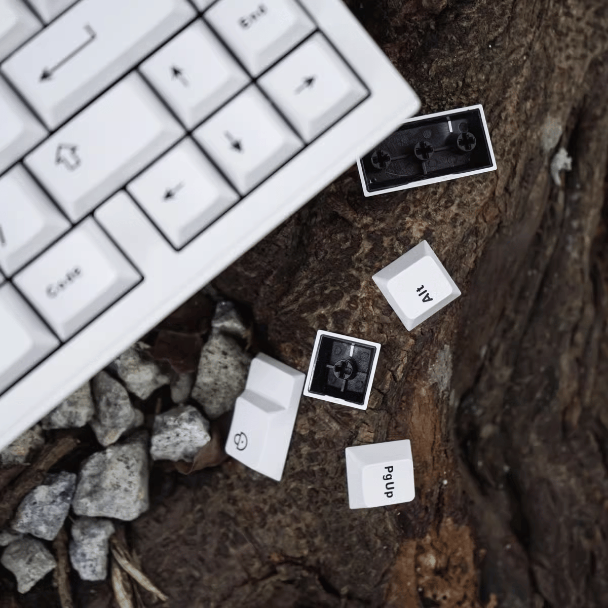 Keycap CMK ABS Black On White (BOW)