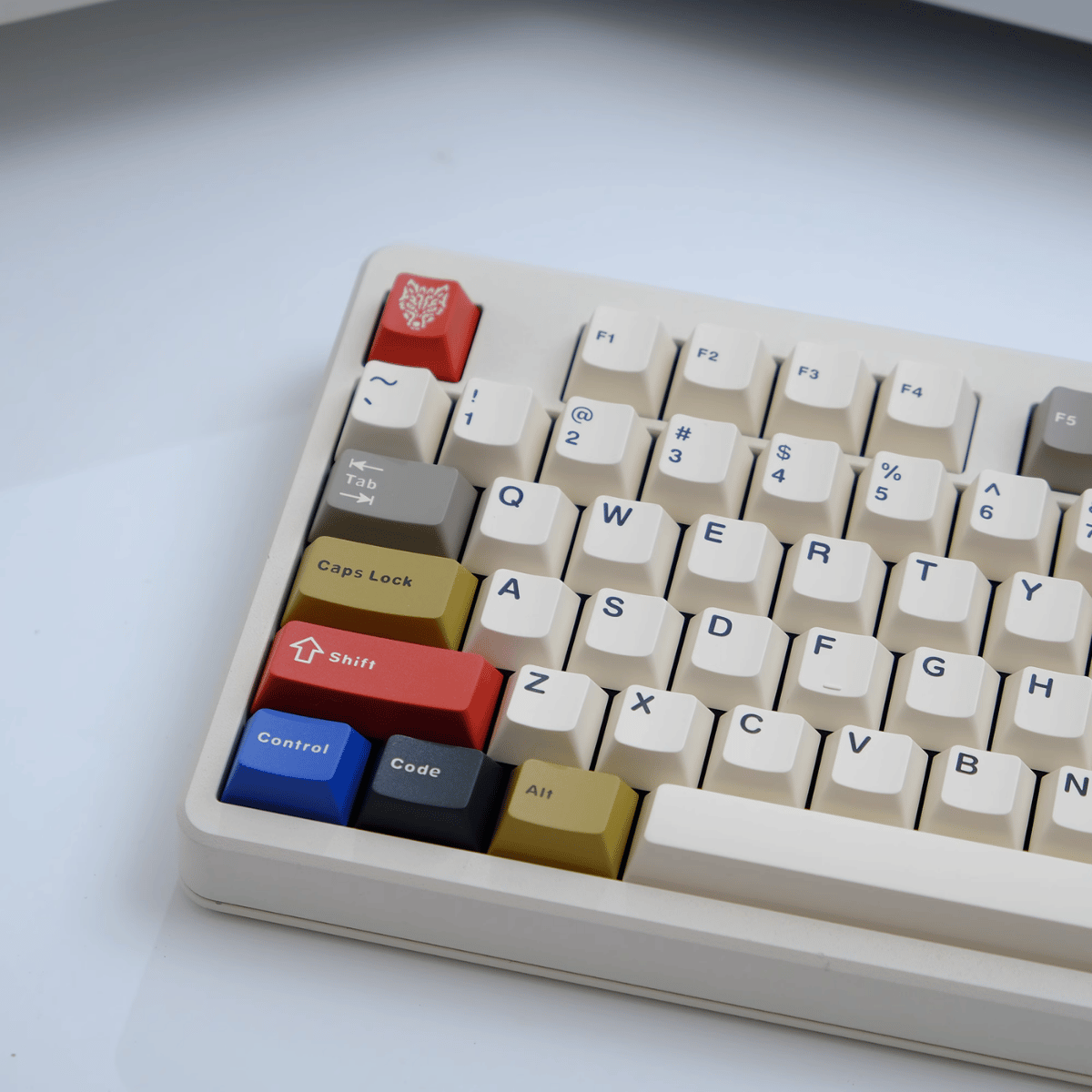 Keycap Aifei ABS Retro Mixed Light ABS Double-shot Cherry Profile