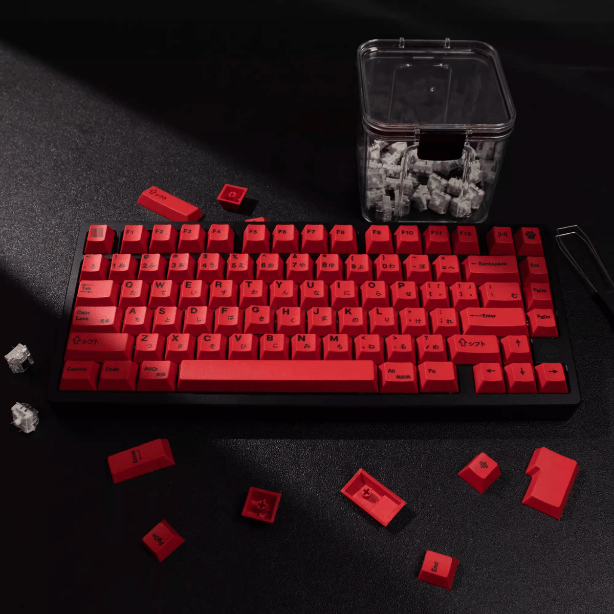 Keycap CMK PBT Minimalist Red