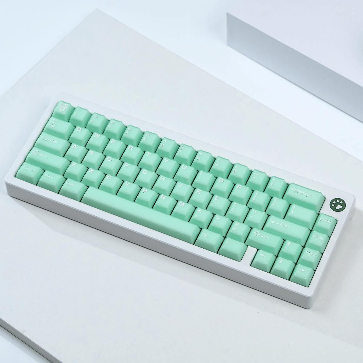 Keycap Aifei ABS Semi-transparent Tiffany ABS Double-shot Cherry Profile