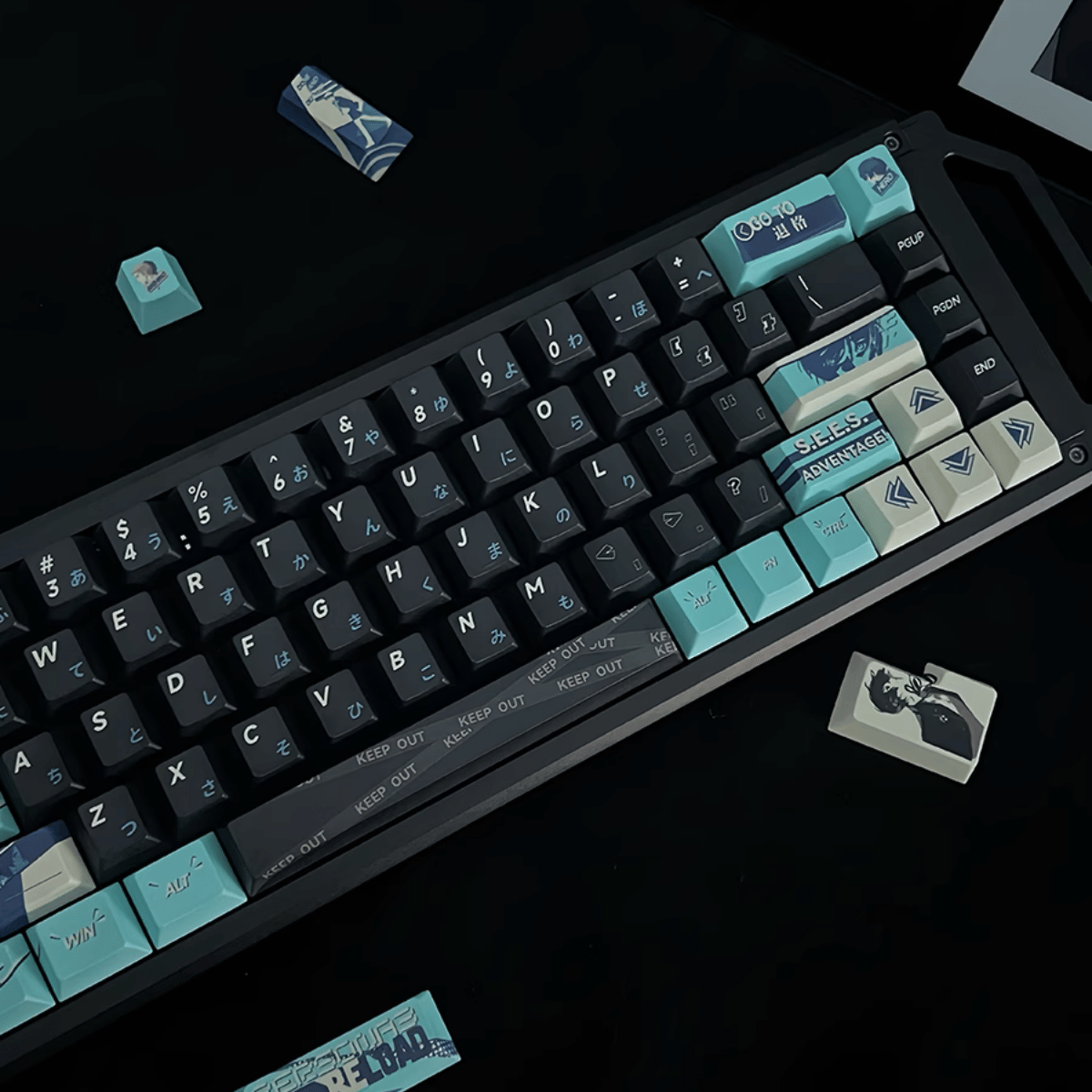 Keycap Persona 3 Reload PBT Dye-sub Cherry Profile