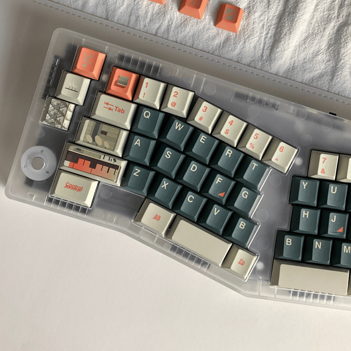 Keycap CMK City Shadow PBT Dye-sub Cherry Profile