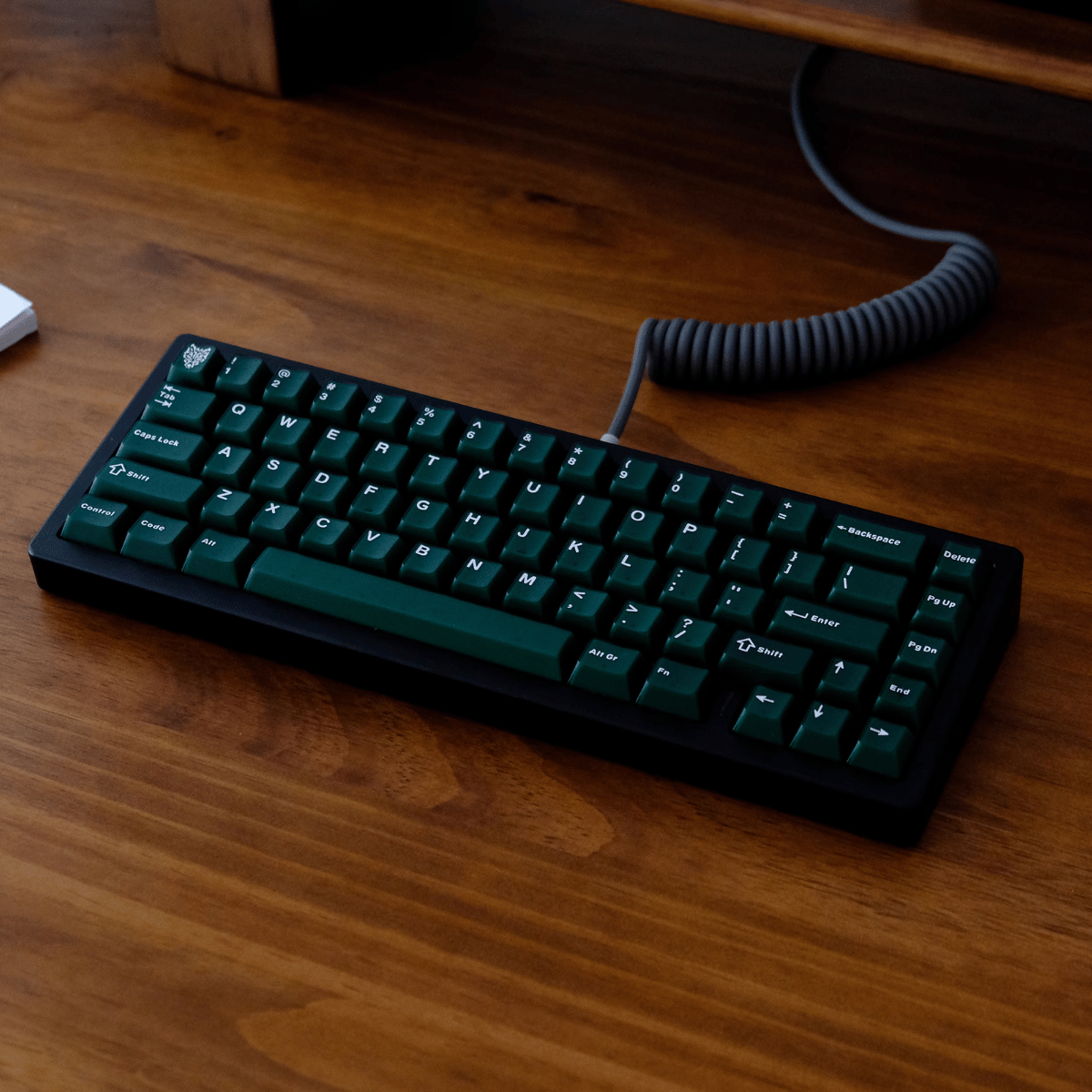 Keycap Aifei ABS Semi-transparent Emerald ABS Double-shot Cherry Profile