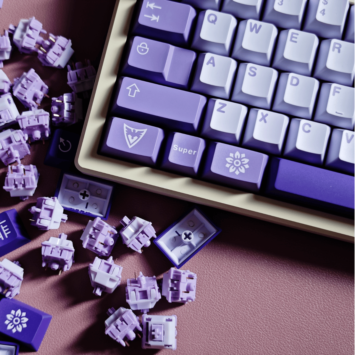 Keycap Aifei ABS Frost Witch ABS Double-shot Cherry Profile