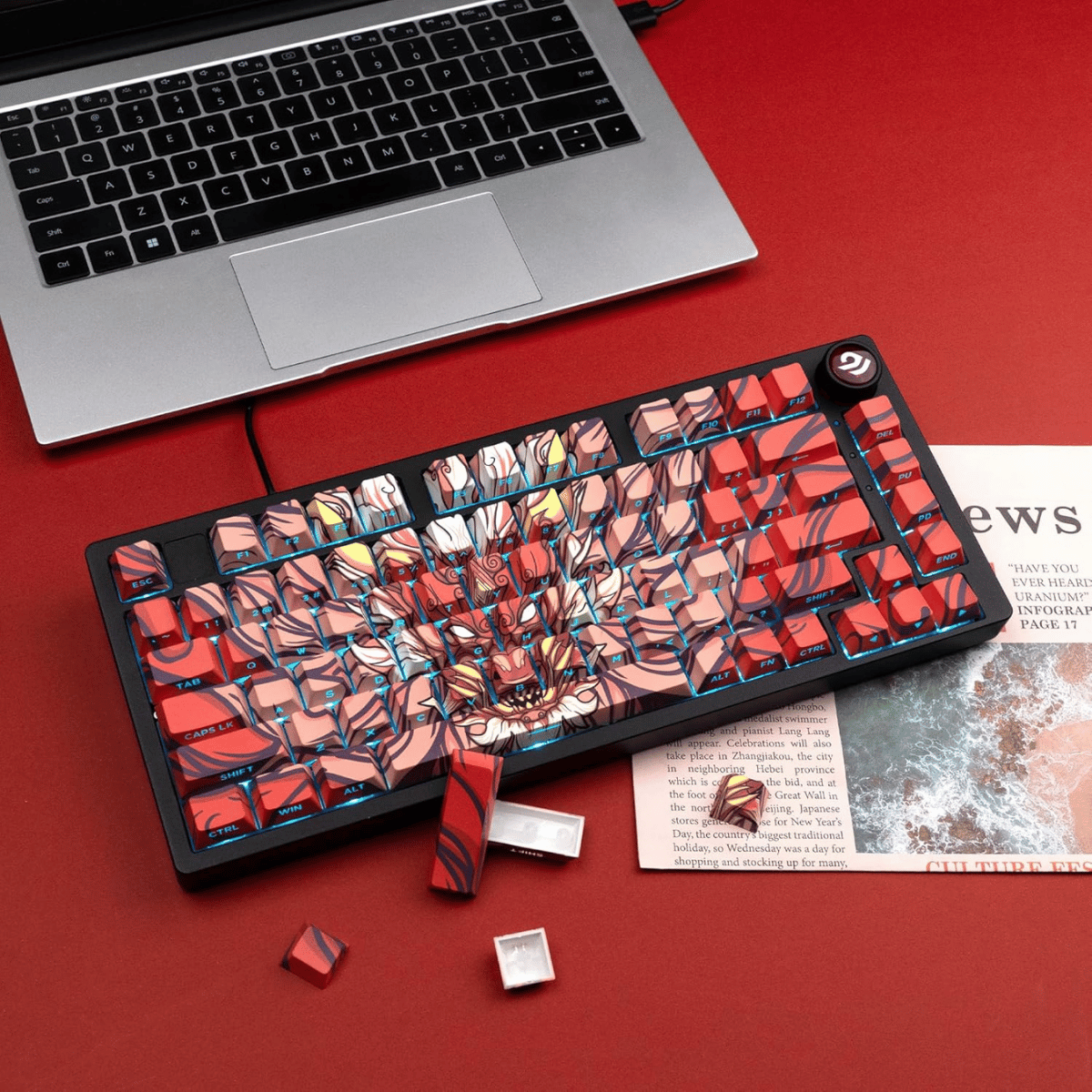 Keycap CMK Orlon Dragon PBT Dye-sub Cherry Profile