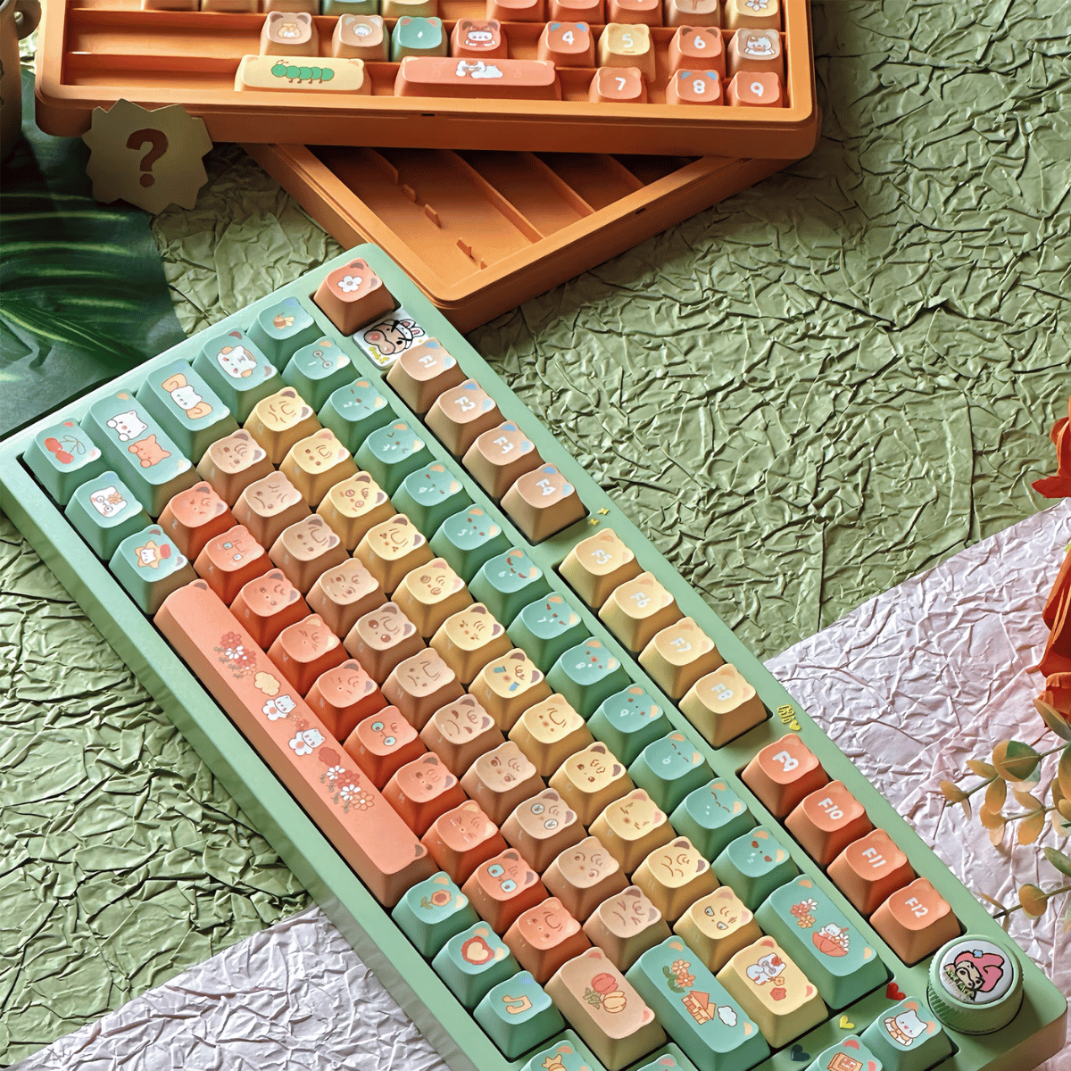 Keycap NDN Citrus Bear PBT Dye-sub PDA Profile