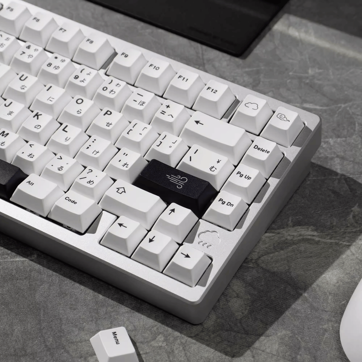 Keycap CMK PBT BOW Cloudy PBT Dye-sub Cherry Profile