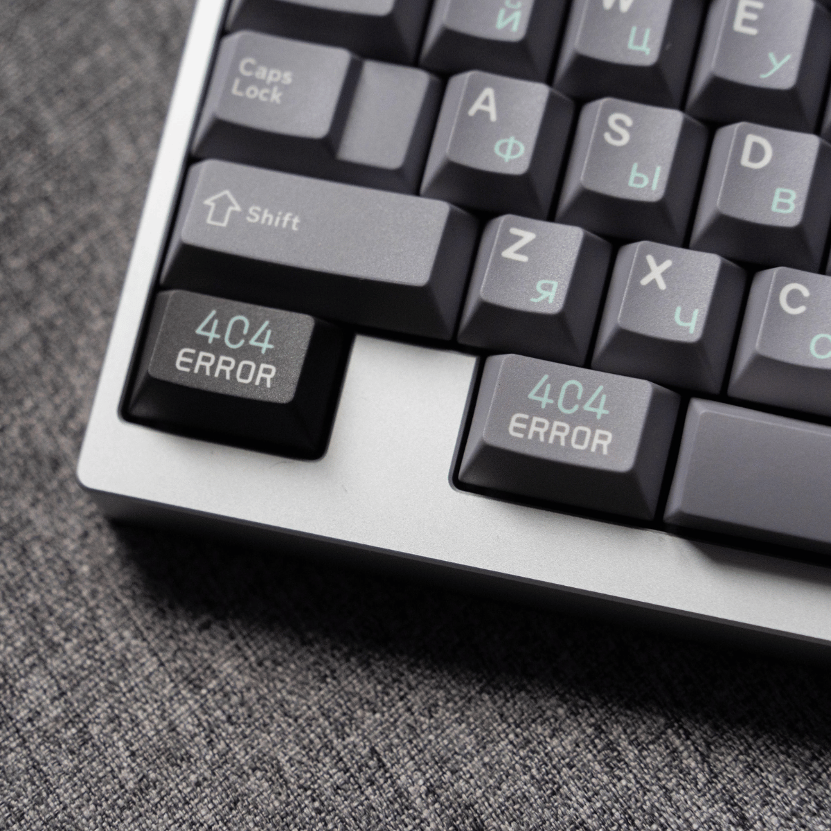 Keycap NDN Error 404 PBT Dye-sub Cherry Profile