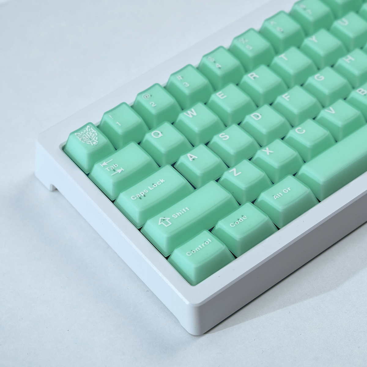 Keycap Aifei ABS Semi-transparent Tiffany ABS Double-shot Cherry Profile