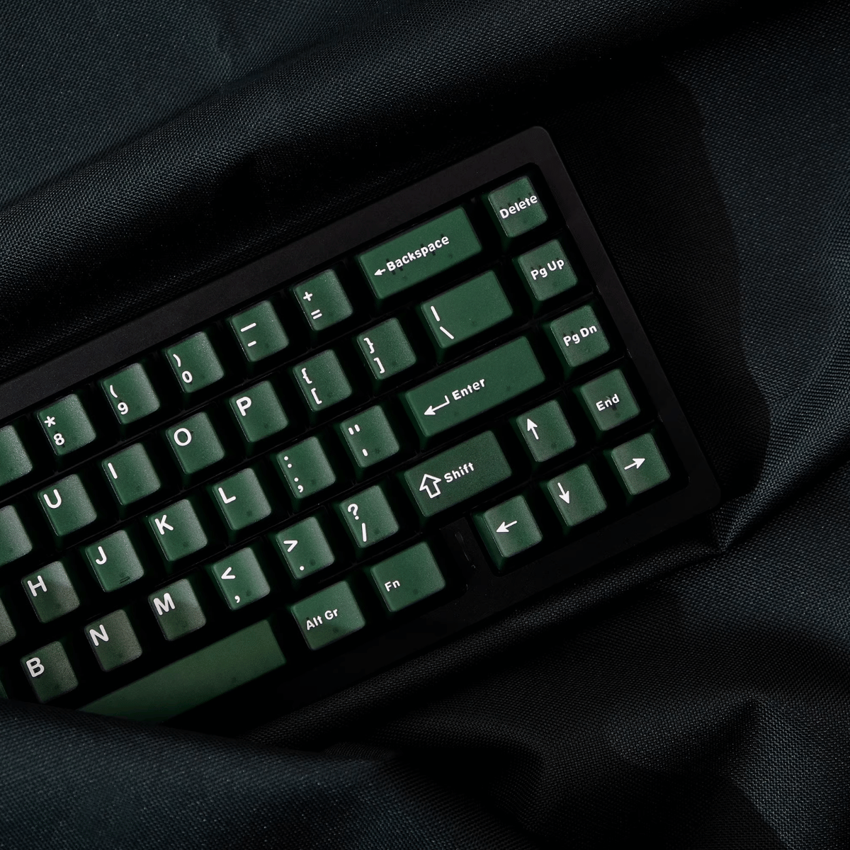 Keycap Aifei ABS Semi-transparent Emerald ABS Double-shot Cherry Profile