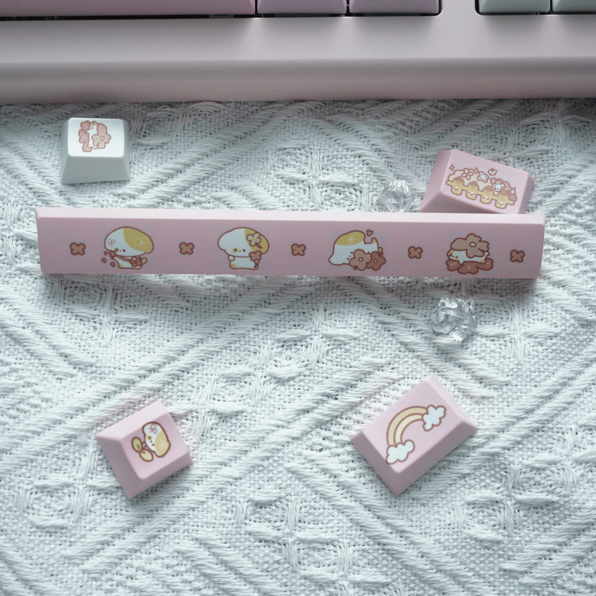 Keycap Lucky Dog PBT Dye-sub Cherry Profile