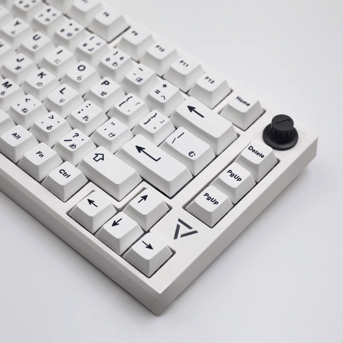 Keycap CMK PBT Black on White Song Ngữ