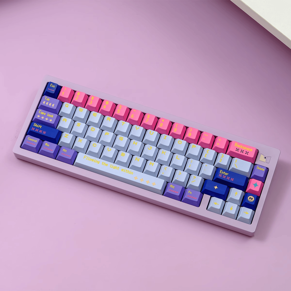 Keycap Pixel Girl PBT Dye-sub Cherry Profile