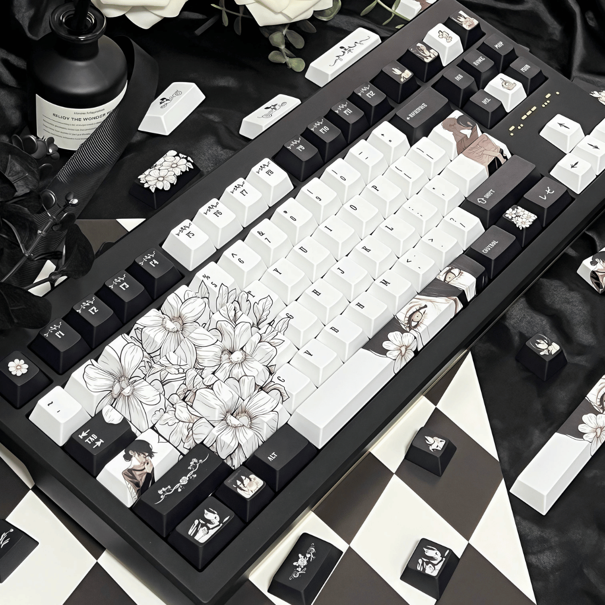 Keycap Reze PBT Dye-sub Cherry Profile